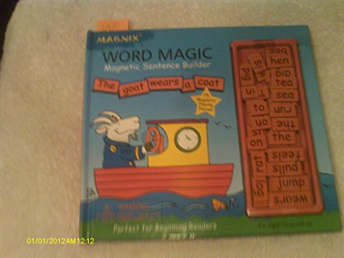 Beispielbild fr Word Magic, Magnetic Sentence Builder zum Verkauf von Wonder Book