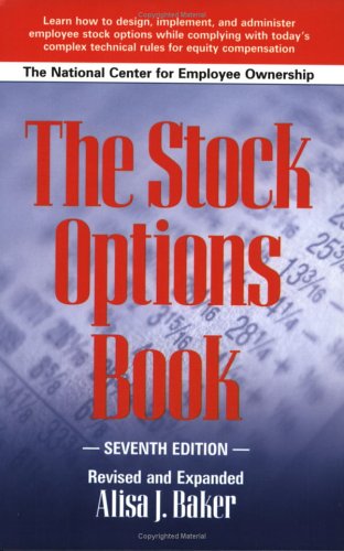 Beispielbild fr The Stock Options Book zum Verkauf von Better World Books: West