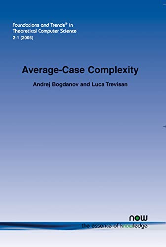 9781933019499: Average-case Complexity