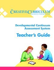 9781933021348: A Teacher's Guide to Using The Creative Curriculum Developmental Continuum for Infants, Toddlers & Twos