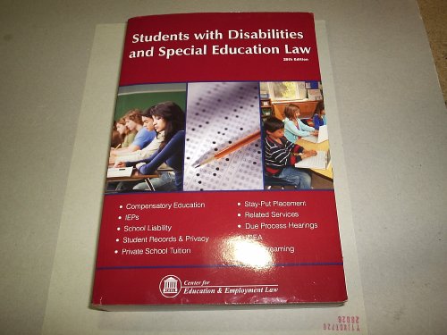 9781933043395: Students With Disabilities and Special Education Law