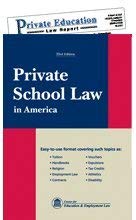 Imagen de archivo de Private School Law in America a la venta por HPB-Red