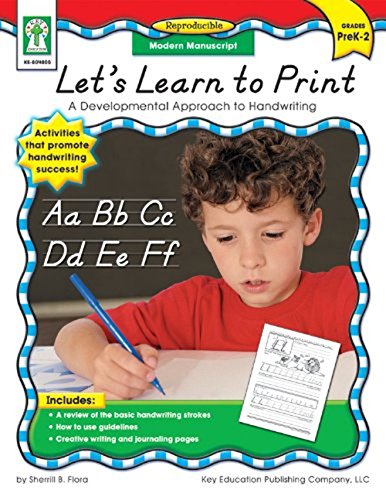 Stock image for Let's Learn to Print: Modern Manuscript, Grades PK - 2 for sale by SecondSale