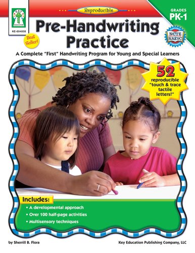 Beispielbild fr Pre-Handwriting Practice, Grades Pk - 1 : A Complete First Handwriting Program for Young and Special Learners zum Verkauf von Better World Books