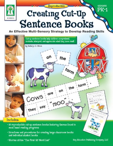 9781933052137: Creating Cut-Up Sentence Books, Grades Pk - 1: An Effective Multi-Sensory Strategy to Develop Reading Skills