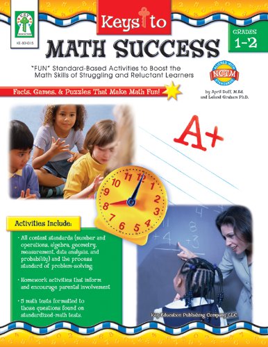 Imagen de archivo de Keys to Math Success, Grades 1 - 2: fun Standard-Based Activities to Boost the Math Skills of Struggling and Reluctant Learners a la venta por ThriftBooks-Atlanta