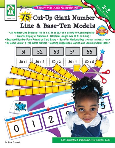 9781933052991: 75 Cut-Up Giant Number Line and Base-Ten Models