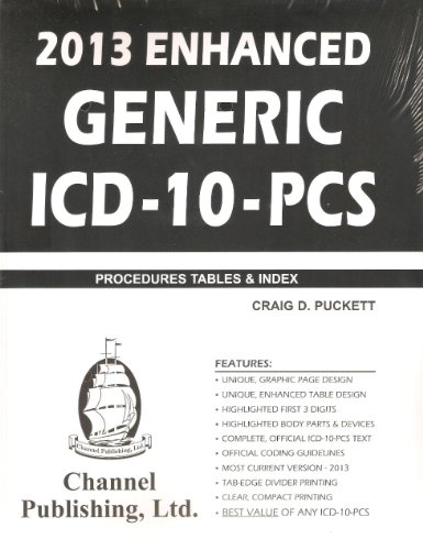 Imagen de archivo de 2013 Enhanced Generic ICD-10-PCS a la venta por HPB-Red