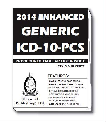 Imagen de archivo de 2014 ENHANCED GENERIC ICD-10-P a la venta por SGS Trading Inc
