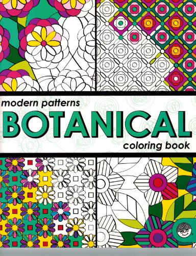 Beispielbild fr Botanical Modern Patterns Coloring Book zum Verkauf von Half Price Books Inc.