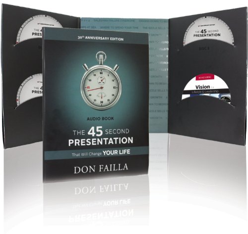 Stock image for The 45 Second Presentation Audio Book (30th Anniversary Edition) for sale by Front Cover Books