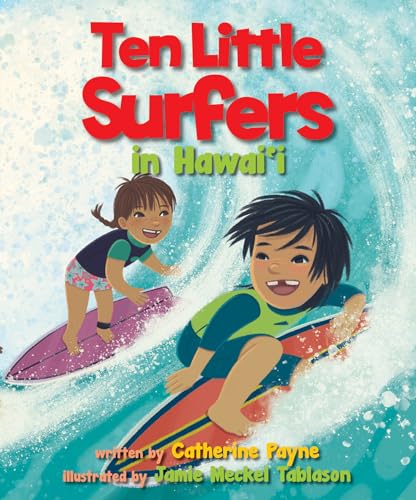 9781933067070: Ten Little Surfers in Hawaii