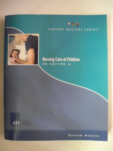 Stock image for Nursing Care of Children- RN Edition 6.1- Review Module for sale by a2zbooks