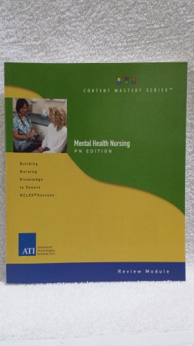 9781933107189: Mental Health Nursing PN Edition Review Module