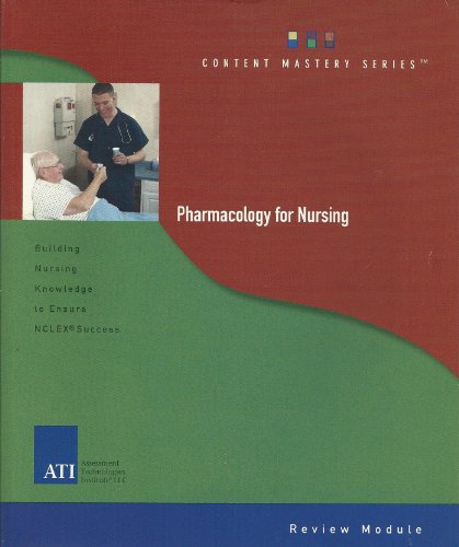 Pharmacology for Nursing, Review Module 3rd, Third edition by Editor (2005) Paperback (9781933107202) by Editor