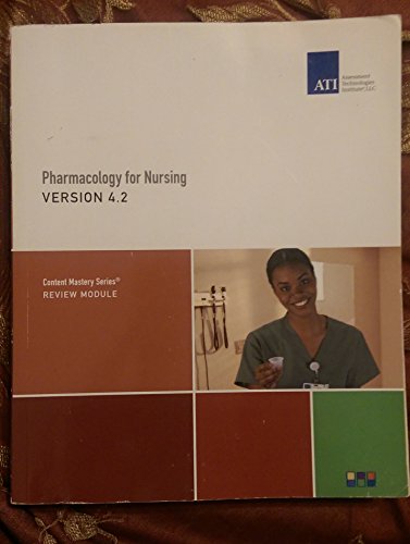 9781933107639: Pharmacology for Nursing Version 4.2 (4.2)