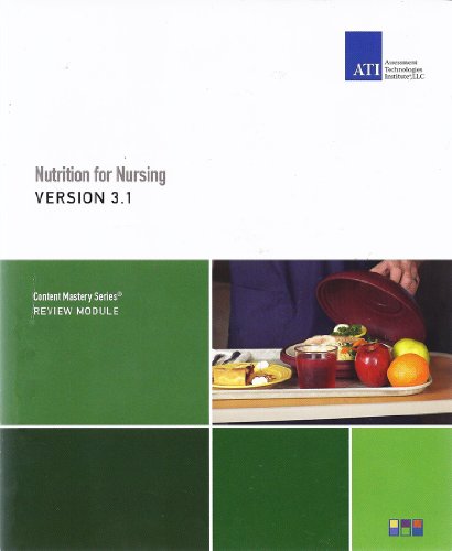 Imagen de archivo de Nutrition for Nursing Version 3.1, Content Mastery Series - Review Module a la venta por Better World Books