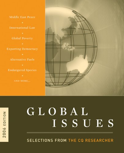 Global Issues 2006: Selections from the CQ Researcher (9781933116082) by CQ Researcher