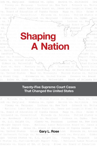 Stock image for Shaping a Nation: Twenty-Five Supreme Court Cases That Changed the United States for sale by ThriftBooks-Atlanta