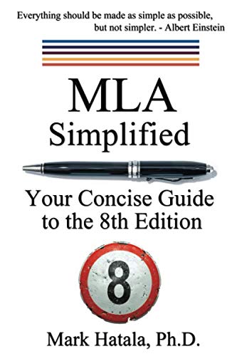 9781933167565: MLA Simplified: Your Concise Guide to the 8th Edition