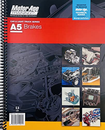 Beispielbild fr A5 Brakes: The Motor Age Training Self-Study Guide for ASE Certification zum Verkauf von Book Deals