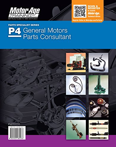 9781933180236: P4 General Motors Parts Consultant: The Motor Age Training Self-Study Guide for ASE Certification