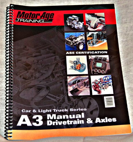 Beispielbild fr Self-Study Guides for ASE Certification: A3- Manual Drivetrain & Axles (ADVASEA3) zum Verkauf von HPB-Red