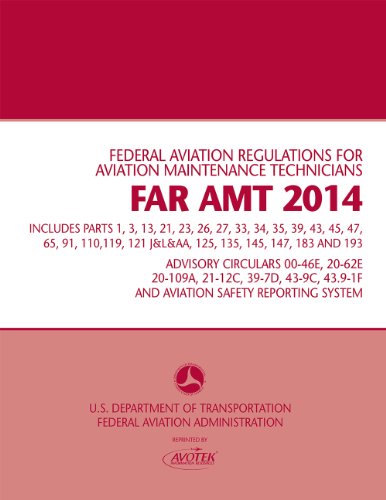 Beispielbild fr FAR-AMT 2014: Federal Aviation Regulations for Aviation Maintenance Technicians zum Verkauf von HPB Inc.