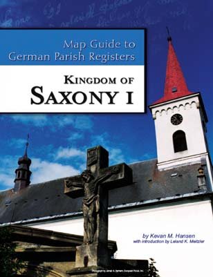 Beispielbild fr Kingdom Saxony I (Map Guide to German Parish Registers, 25) zum Verkauf von Jenson Books Inc