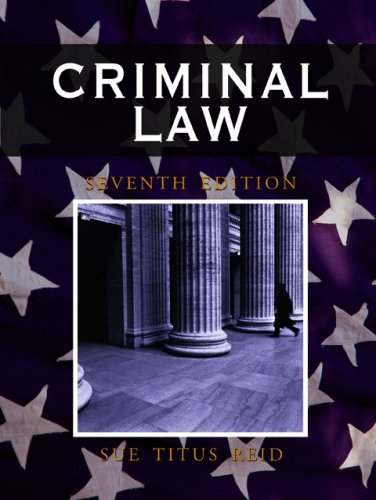 9781933220321: Criminal Law
