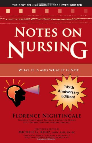 Beispielbild fr Notes on Nursing, Replica Edition : What It Is, and What It Is Not zum Verkauf von Better World Books