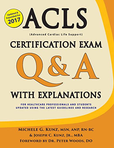 9781933230757: ACLS Certification Exam Q & A with Explanations: For Healthcare Professionals and Students
