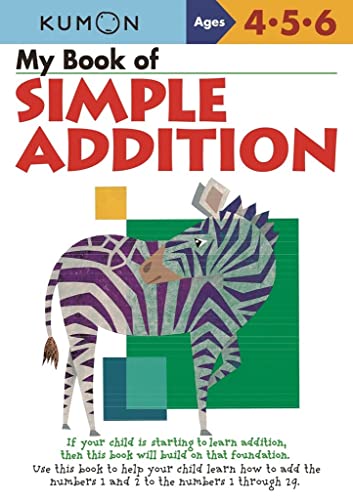 Beispielbild fr My Book of Simple Addition: Ages 4-5-6 zum Verkauf von Wonder Book