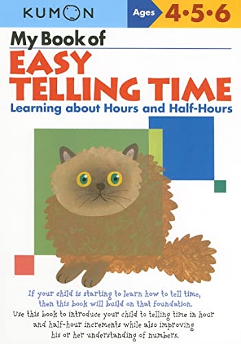 Beispielbild fr My Book of Easy Telling Time: Learning about Hours and Half-Hours zum Verkauf von Wonder Book