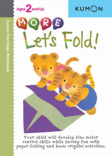 9781933241357: More Let's Fold! (Kumon First Steps Workbooks)