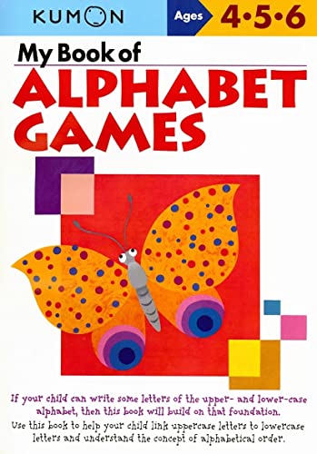 Beispielbild fr My Book of Alphabet Games zum Verkauf von Wonder Book