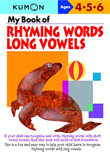 Beispielbild fr My Book of Rhyming Words Long Vowels: Ages 4-5-6 zum Verkauf von Buchpark