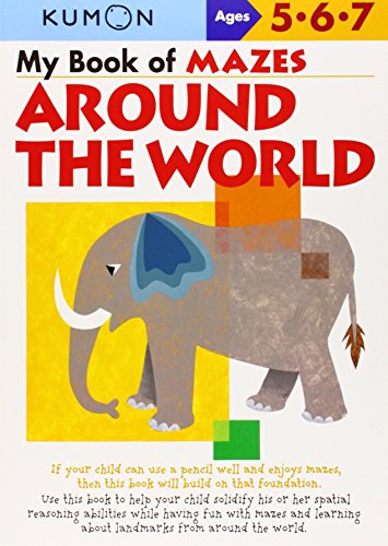 Stock image for My Book of Mazes: Around the World for sale by SecondSale