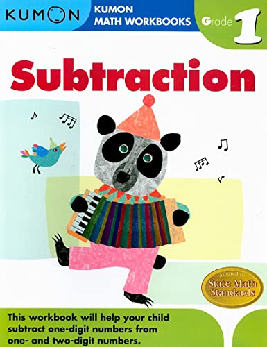 9781933241500: Grade 1 Subtraction (Kumon Math Workbooks)