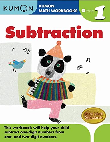 9781933241500: Grade 1 Subtraction (Kumon Math Workbooks)
