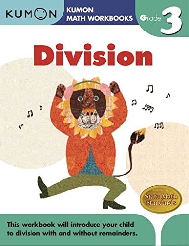 9781933241555: Grade 3 Division (Kumon Math Workbooks)