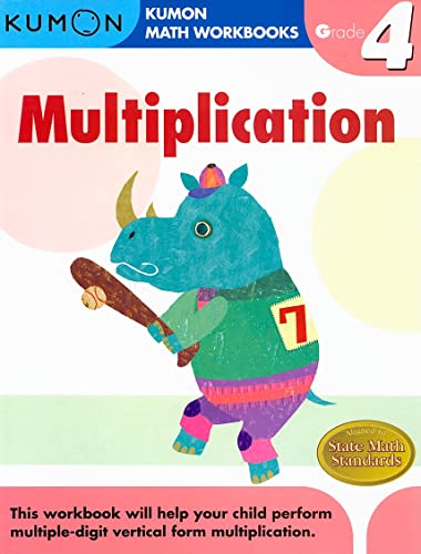 Stock image for Kumon Grade 4 Multiplication (Kumon Math Workbooks) for sale by Reliant Bookstore