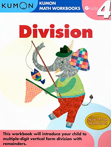 9781933241579: Grade 4 Division (Kumon Math Workbooks)