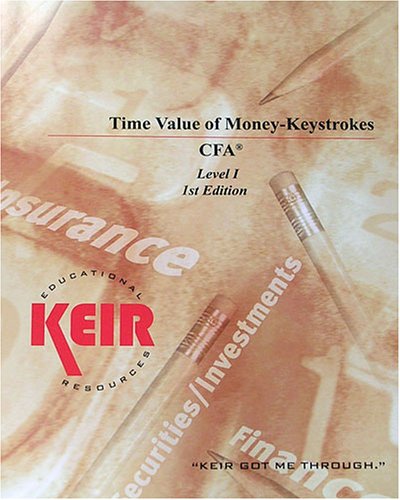 Stock image for Time Value of Money Keystrokes for sale by Ergodebooks
