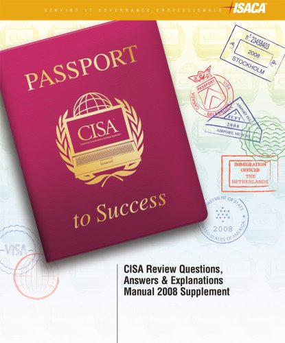 Stock image for CISA Review Questions, Answers & Explanations Manual 2008 Supplement for sale by HPB-Red