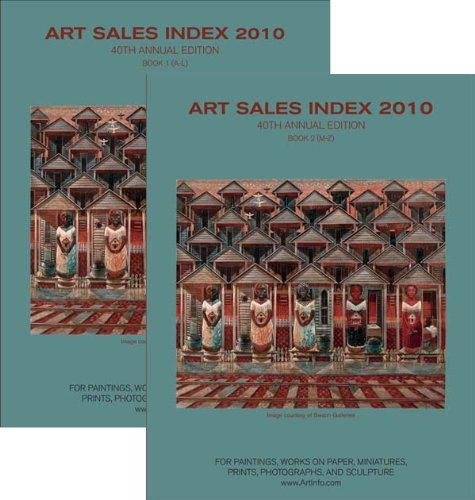 Art Sales Index: 2010 (9781933295404) by Jodie Benson; Editor