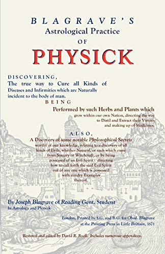 Stock image for Astrological Practice of Physick for sale by Lakeside Books