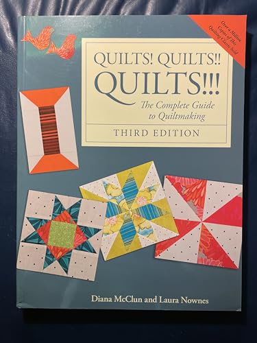 Beispielbild fr Quilts! Quilts!! Quilts!!!: The Complete Guide to Quiltmaking zum Verkauf von Goodwill Books