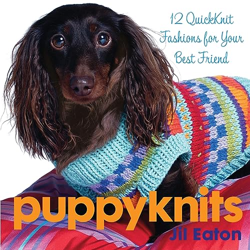 Beispielbild fr PuppyKnits: 12 QuickKnit Fashions for Your Best Friend zum Verkauf von WorldofBooks
