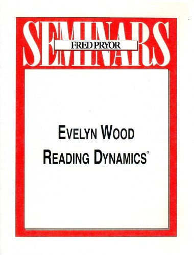 9781933328140: Evelyn Wood Reading Dynamics by Evelyn Wood (1993-08-02)
